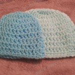 Easy Peasy Free Double Crochet Toddler Age 1 to 3 Beanie Pattern