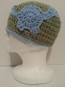 Gavin's Dinosaur Friend Beanie Hat Crochet Pattern