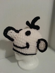 Diary of a Wimpy Kid Greg Beanie Hat Crochet Pattern Picture