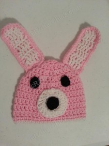 Easy Anime Inspired Bunny Beanie Hat Crochet Pattern