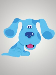 Blue's Clues puppy character hat free crochet pattern