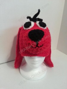 Clifford the Red Dog Children’s Book Character Hat Crochet Pattern (11)