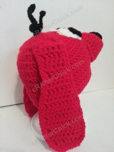 Clifford the Red Dog Children’s Book Character Hat Crochet Pattern (12)