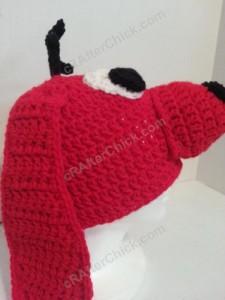 Clifford the Red Dog Children’s Book Character Hat Crochet Pattern (6)
