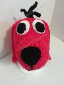 Clifford the Red Dog Children’s Book Character Hat Crochet Pattern (8)