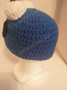 Cookie Monster Character Hat Crochet Pattern (10)
