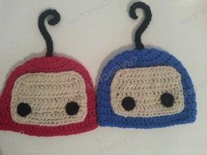 ilomilo's Ilo and Milo Character Hats Crochet Pattern (28)