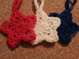 3 Star Shaped Face Scrubbies with Strap Crochet Pattern (3)