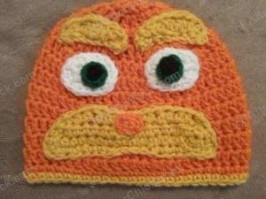 Lorax Dr Suess Character Hat Crochet Pattern