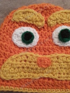 Lorax Dr Suess Character Hat Crochet Pattern (6)