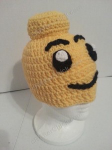 Lego Man Character Hat Crochet Pattern (6)