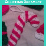 Candy Cane Christmas Ornament Crochet Pattern