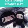 Chibi Ninja Beanie Hat Free Crochet Pattern