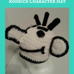Diary of a Wimpy Kid Rodrick Character Hat Crochet Pattern