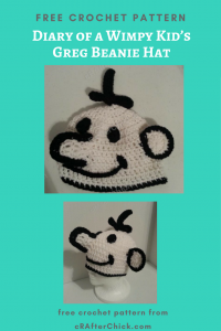 Diary of a Wimpy Kid’s Greg Beanie Hat Free Crochet Pattern