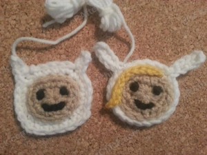 Finn Adventure Time Face Applique Crochet Pattern2