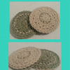 Reversible Coasters Free Crochet Pattern