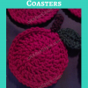 Teacher Apple Coasters Free Crochet Pattern