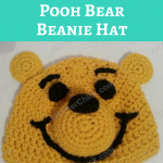 Winnie the Pooh Bear Beanie Hat Crochet Pattern