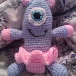 Baby Girl Sweet Monster Crochet Project