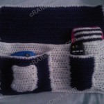 Bedside Hanging Organization Pouch Crochet Project
