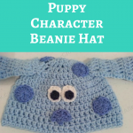 Blue’s Clues Puppy Character Beanie Hat Crochet Pattern