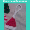 Crochet Santa Hat Christmas Ornament Free Crochet Pattern