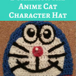 Doraemon the Anime Cat Character Hat Crochet Pattern