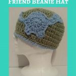 Gavin’s Dinosaur Friend Beanie Hat Crochet Pattern