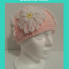 Head Full of Daisies Beanie Hat Free Crochet Pattern