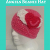 Jordan’s Pink Angels Beanie Hat Free Crochet Pattern