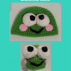 Keroppi the Frog Beanie Hat Free Crochet Pattern