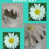 One Giant Daisy Beanie Hat Free Crochet Pattern