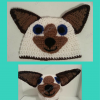 Skippyjon Jones Siamese Cat Book Character Beanie Hat Free Crochet Pattern